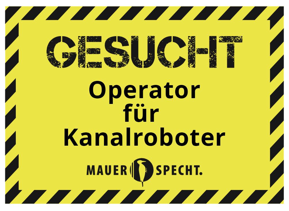 Operator für Kanalroboter